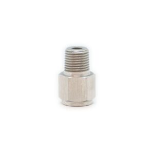 Adapter M10x1 Female to 1/8 NPT Male - Stainless Steel